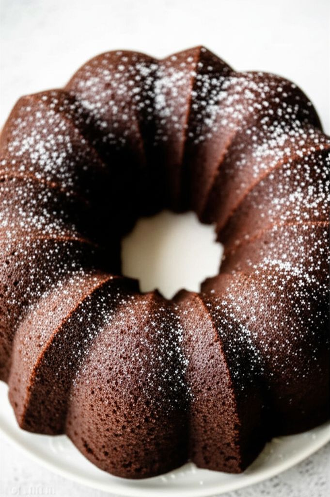 Dark Chocolate Bundt Cake