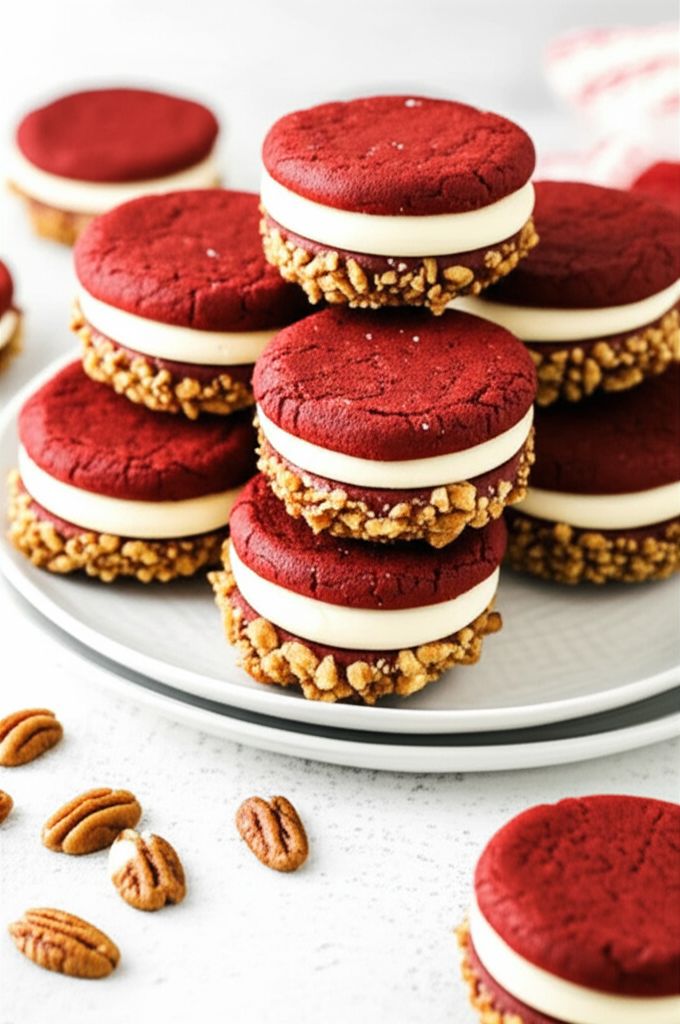 Dawn's Easy Red Velvet Sandwich Cookies