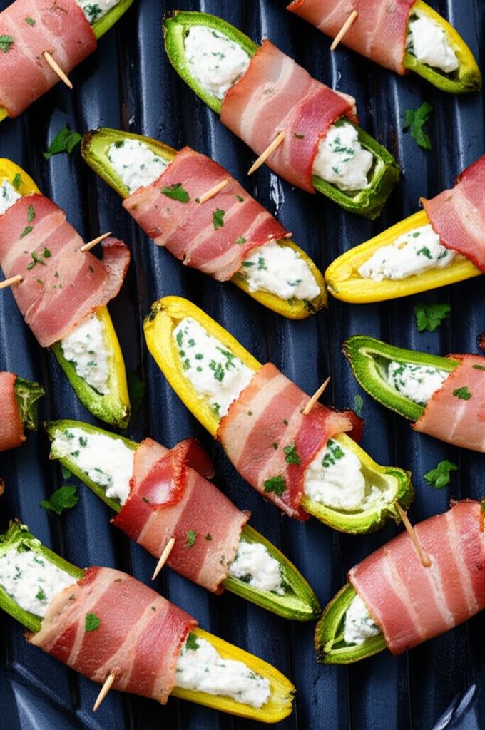 Delicious Stuffed Banana Peppers