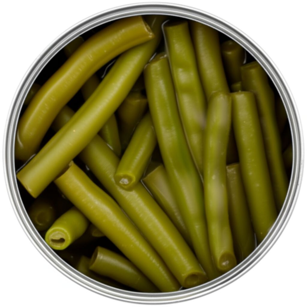 Easy Canned Green Beans, Mushrooms, and Bacon
