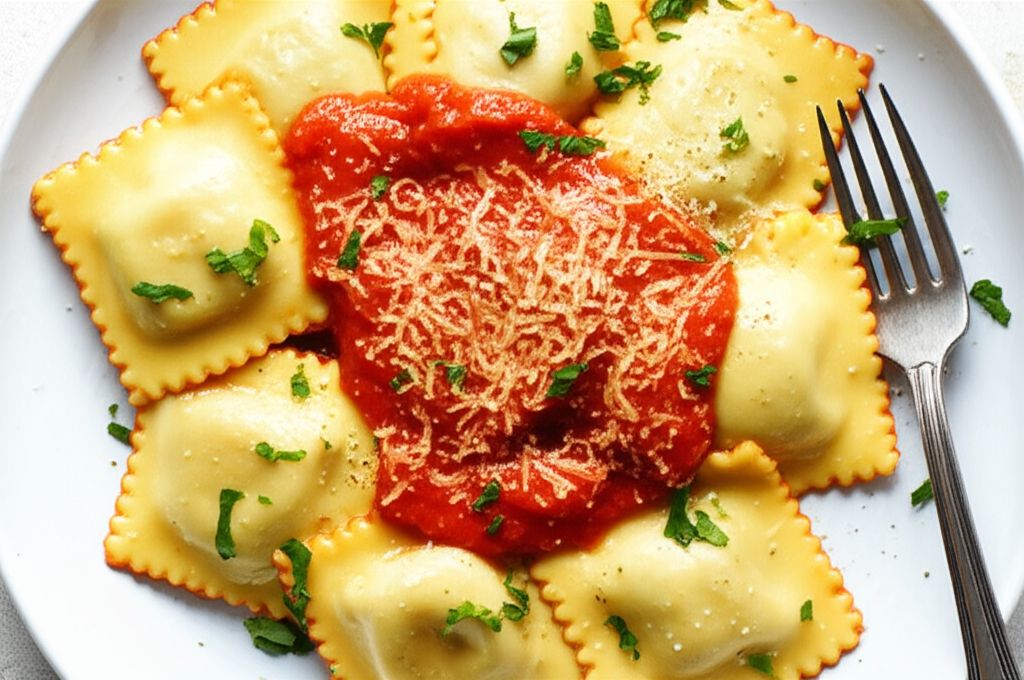 Easy Homemade Beef and Ricotta Ravioli