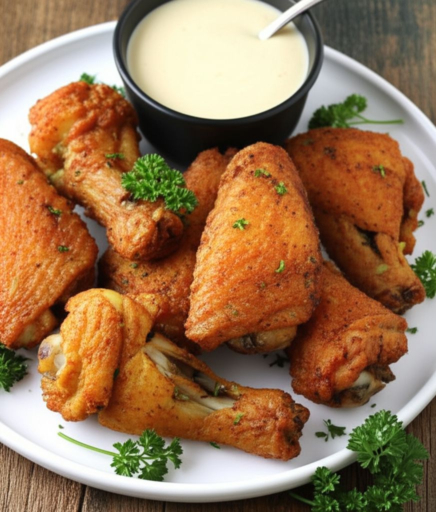 Easy Oven-Fried Chicken