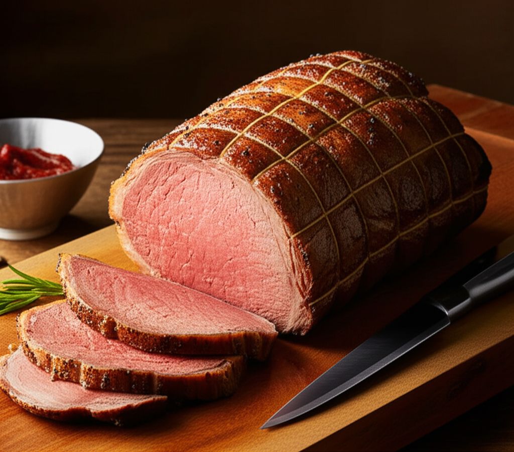 Easy Roasted Beef Tenderloin