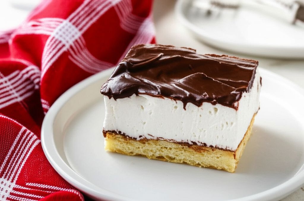 Eclair Cake with Chocolate Ganache