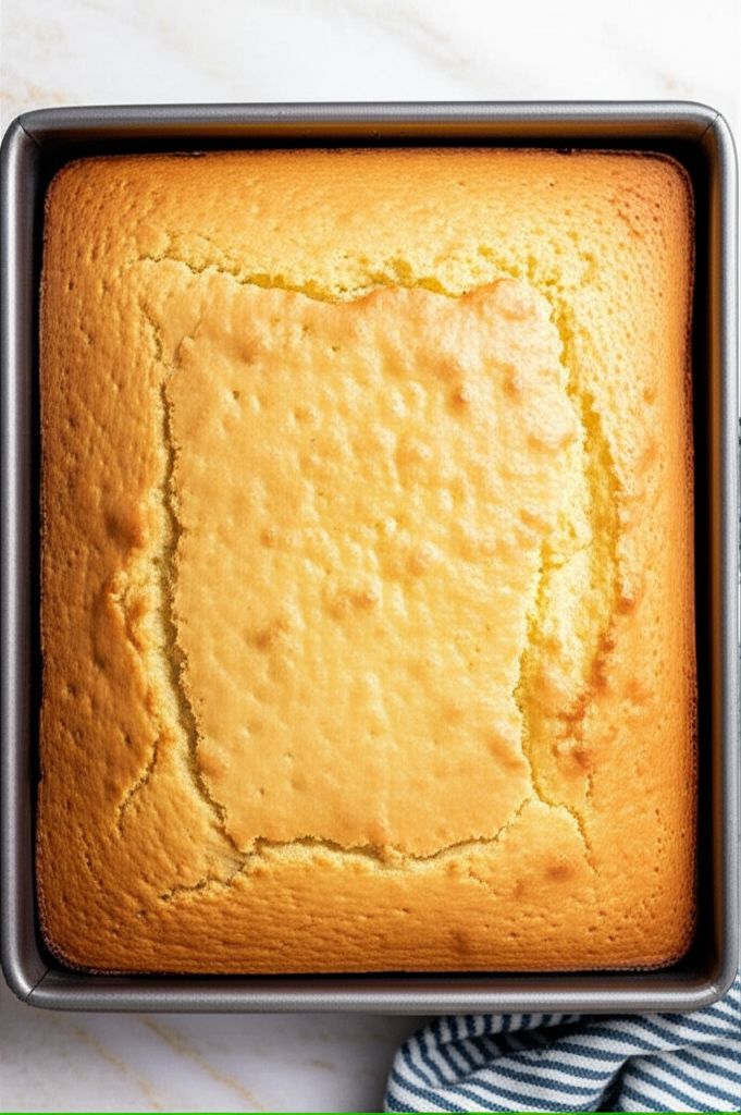 Four Ingredient White Cake