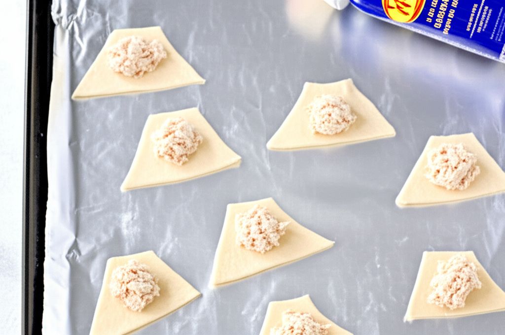 Garlic Chicken Puffs