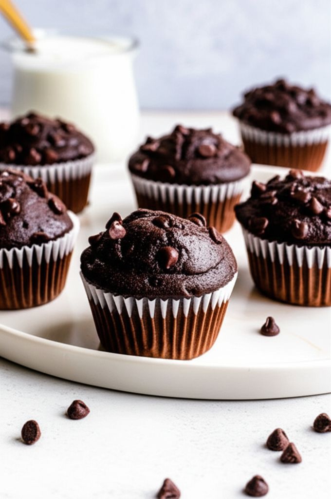 Ghirardelli Double Chocolate Muffins