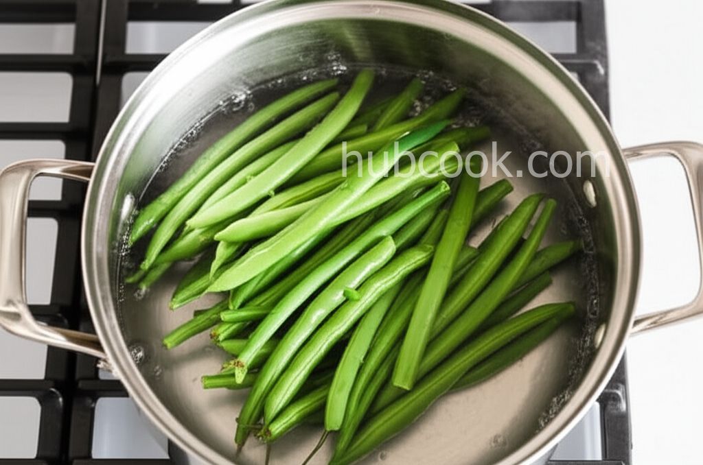 Greek Green Bean Salad with Feta and Tomatoes