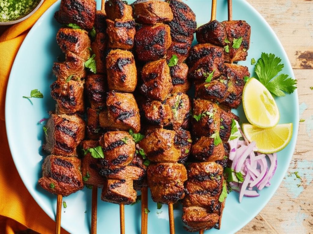 Grilled "Tandoori" Lamb