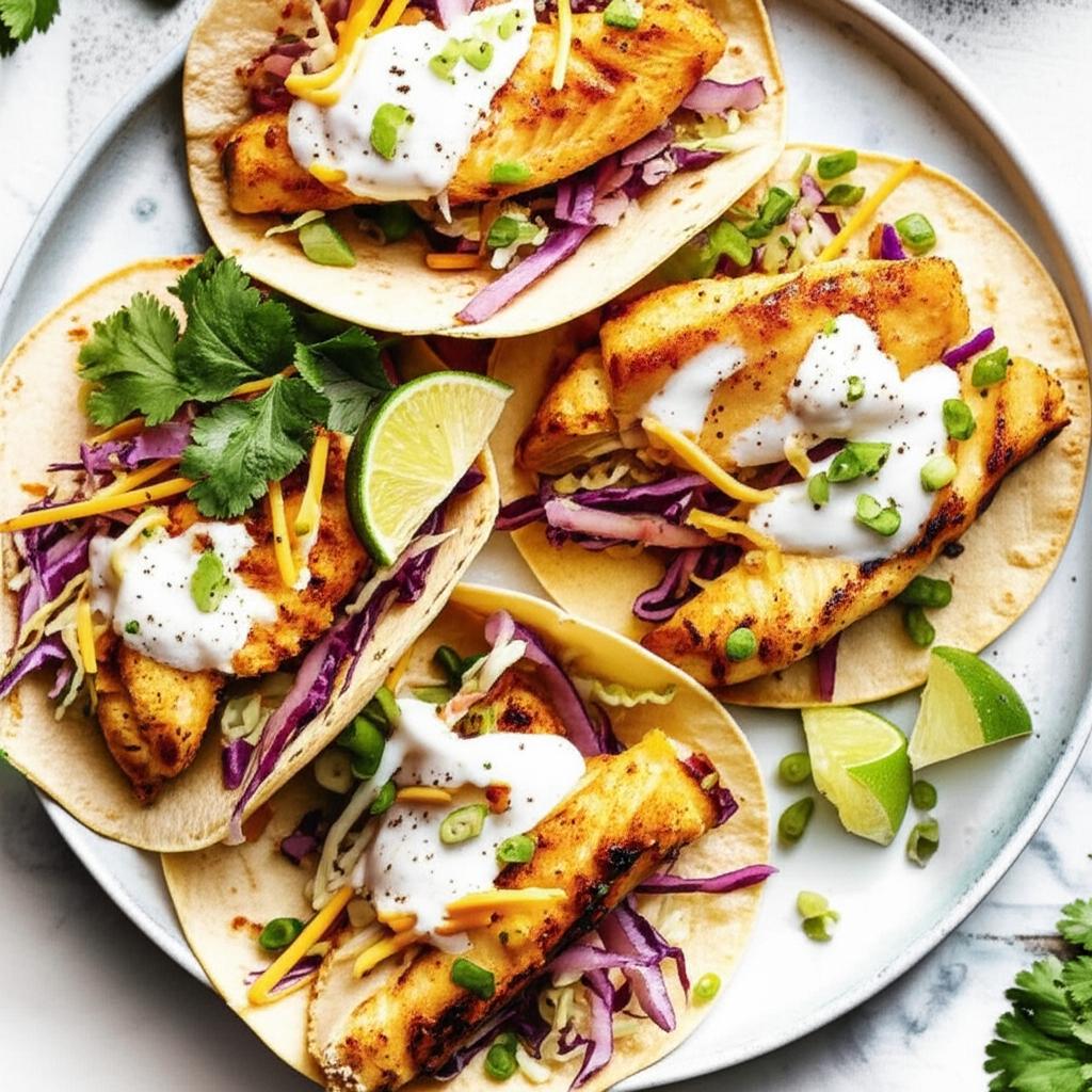 Grilled Catfish Tacos