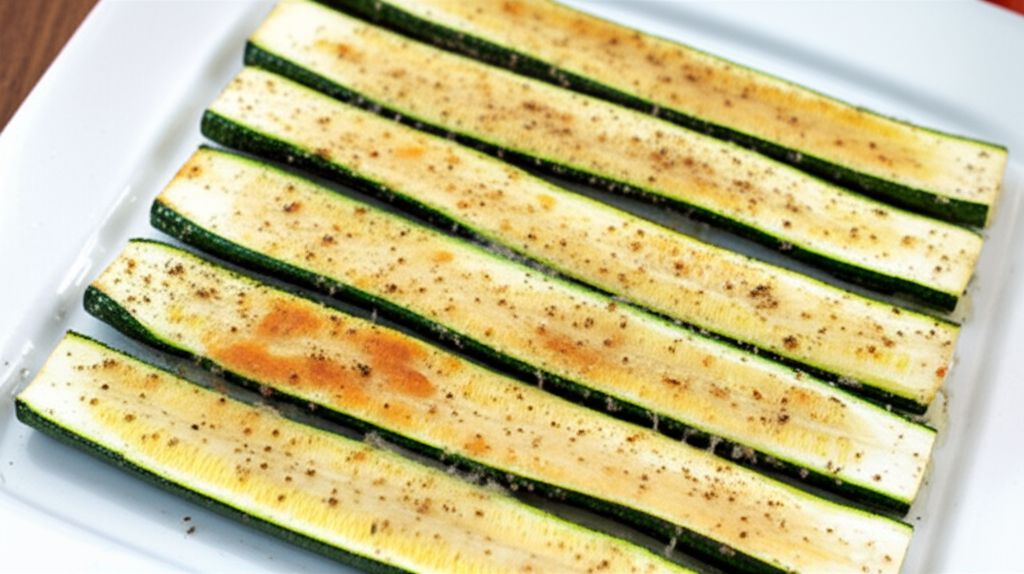 Grilled Parmesan Zucchini