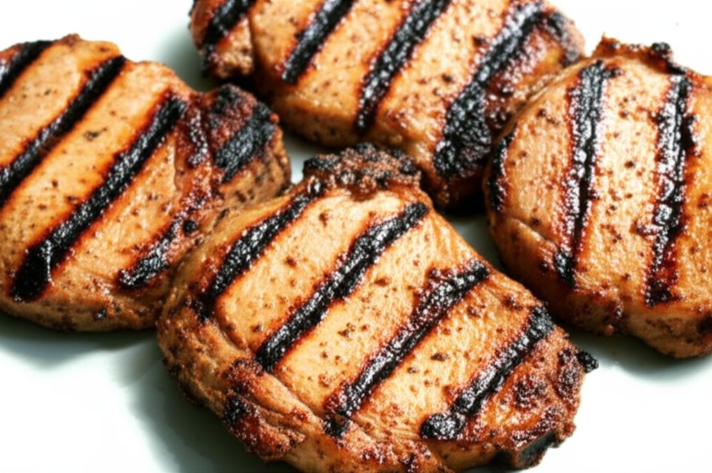 Grilled Pork Chops with Smoked Paprika Rub