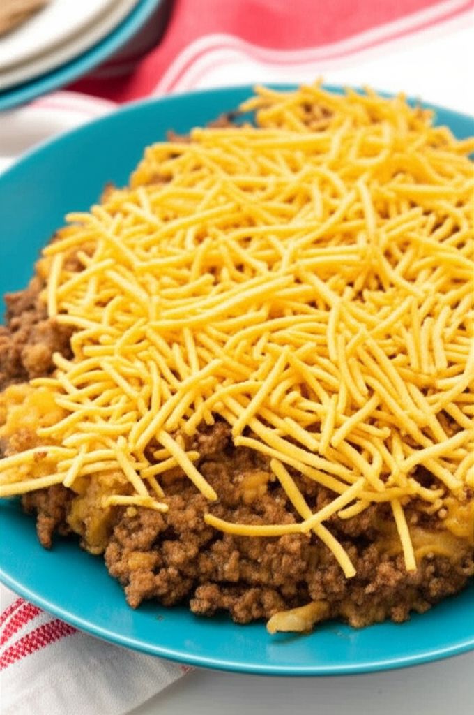 Ground Beef Chow Mein Casserole