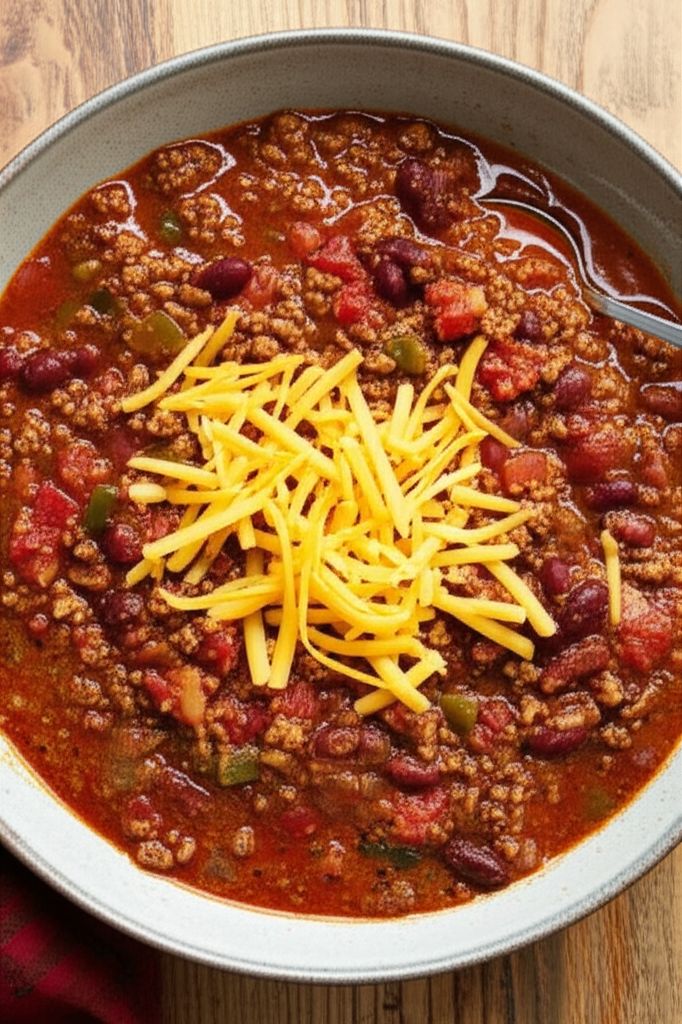 Hearty Ground Beef Chili