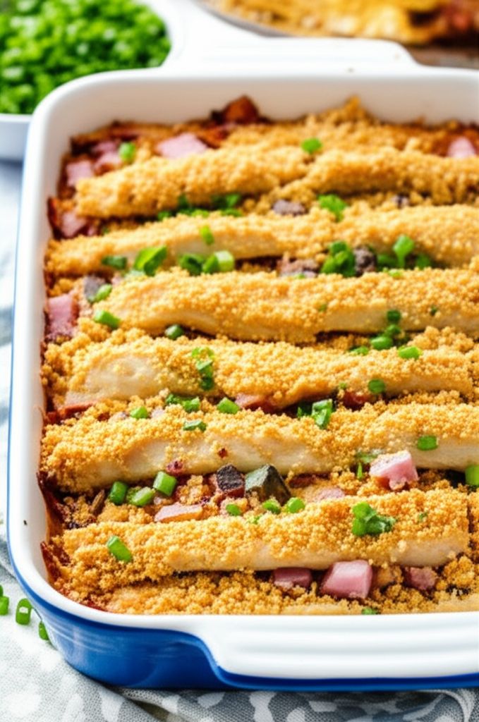 Holly's Chicken Cordon Bleu Casserole