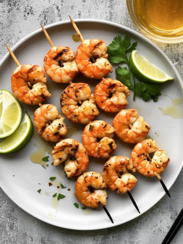 Honey Grilled Shrimp