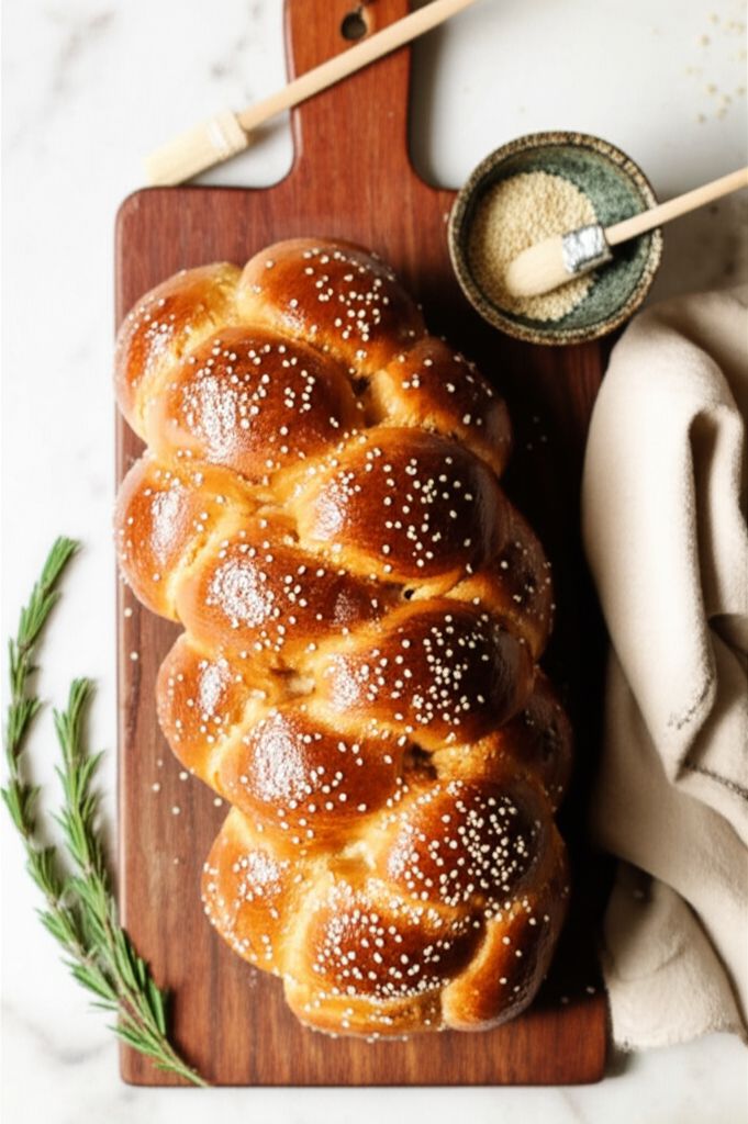 Honey Whole Wheat Challah
