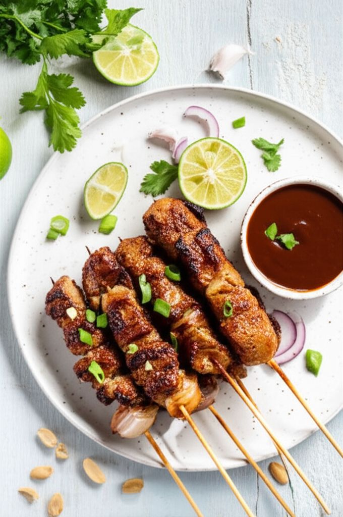 Indonesian Pork Satay