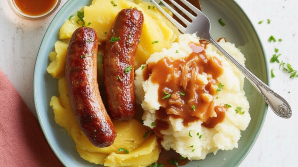 Instant Pot Bangers and Mash