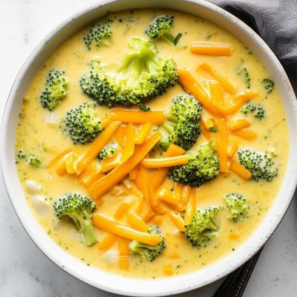 Instant Pot Broccoli Cheese Soup