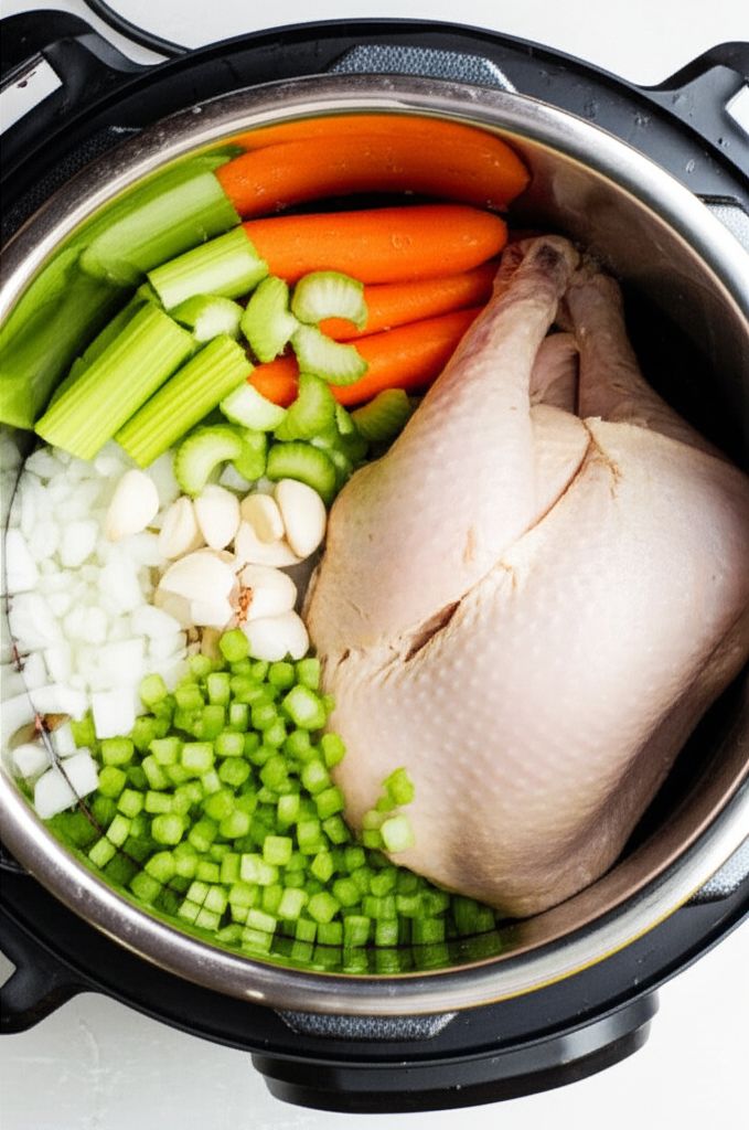 Instant Pot Chicken Stock (Bone Broth)