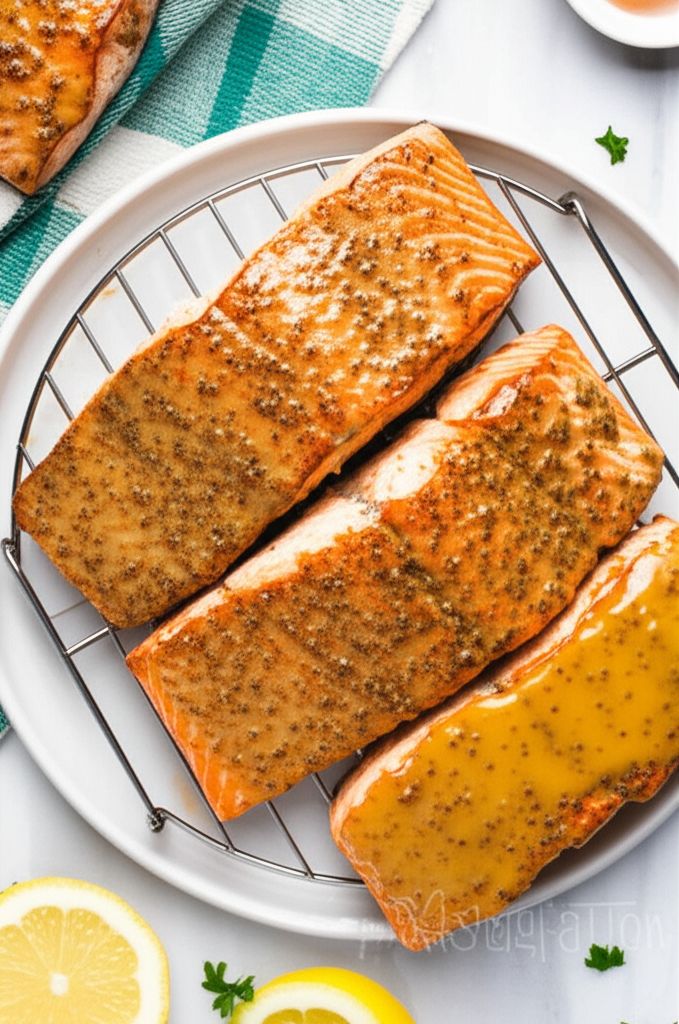 Instant Pot Honey-Mustard Salmon from Frozen