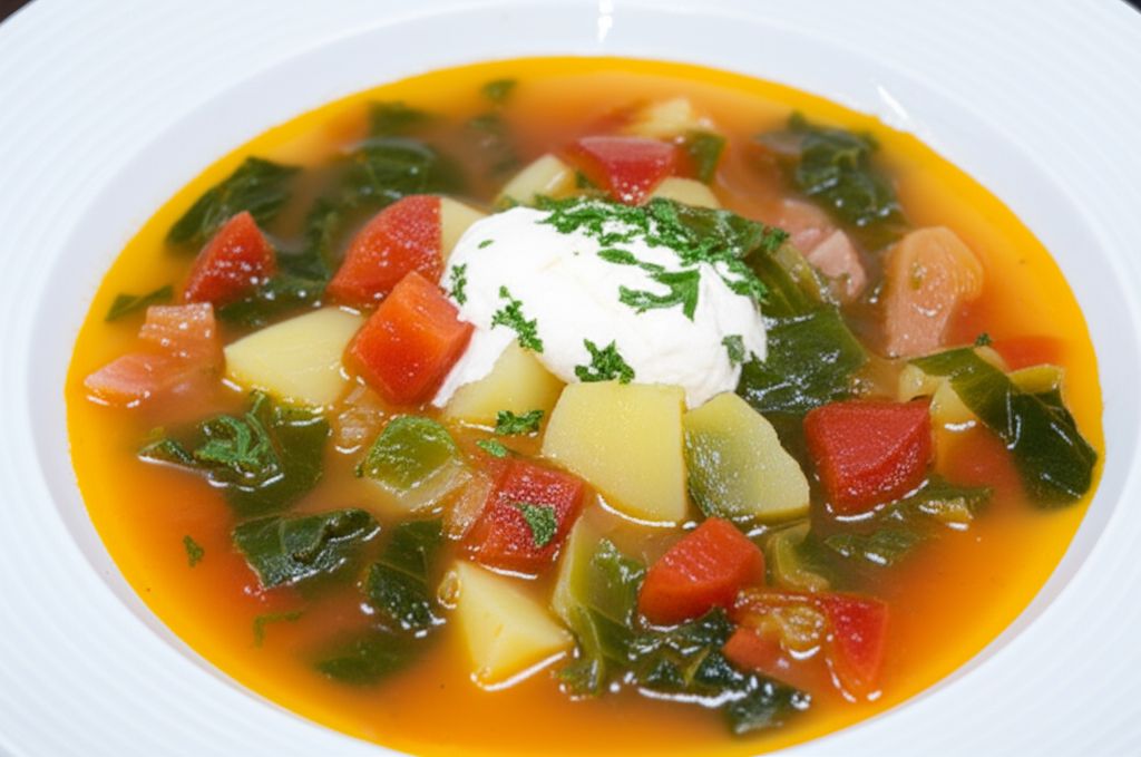 Irish Bacon and Cabbage Soup