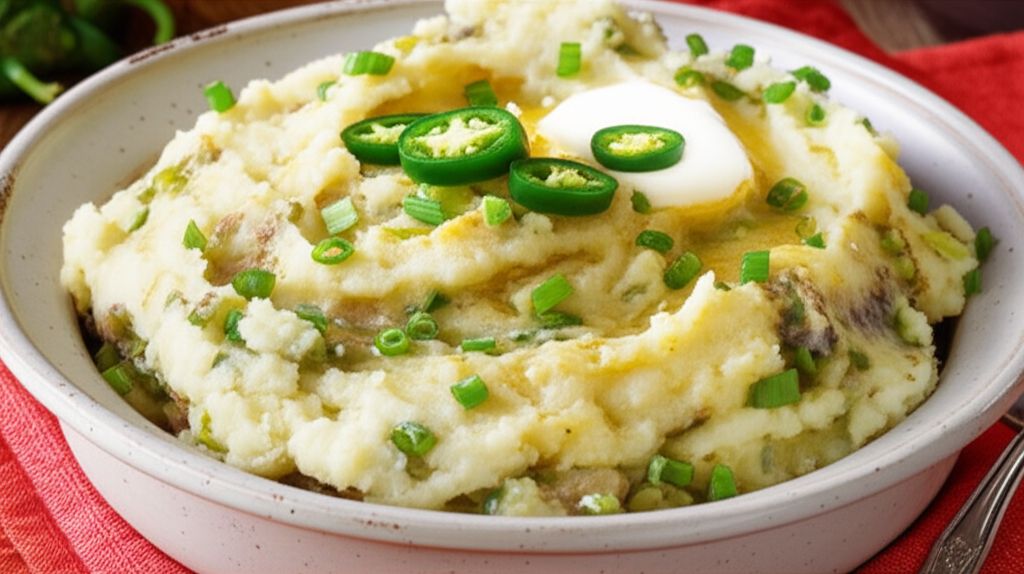 Jalapeno Popper Mashed Potatoes