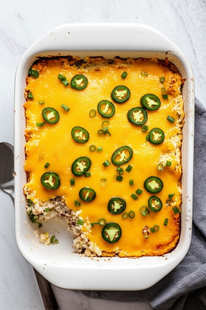 Jalapeno Popper Potato Casserole