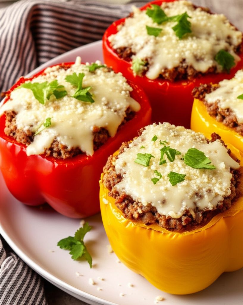 Keto Stuffed Bell Peppers