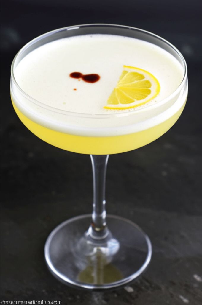 Lemon Pisco Sour