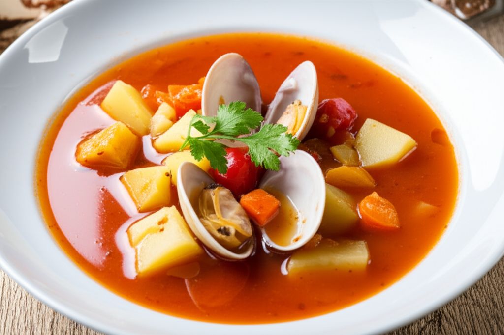 Manhattan-Style Clam Chowder