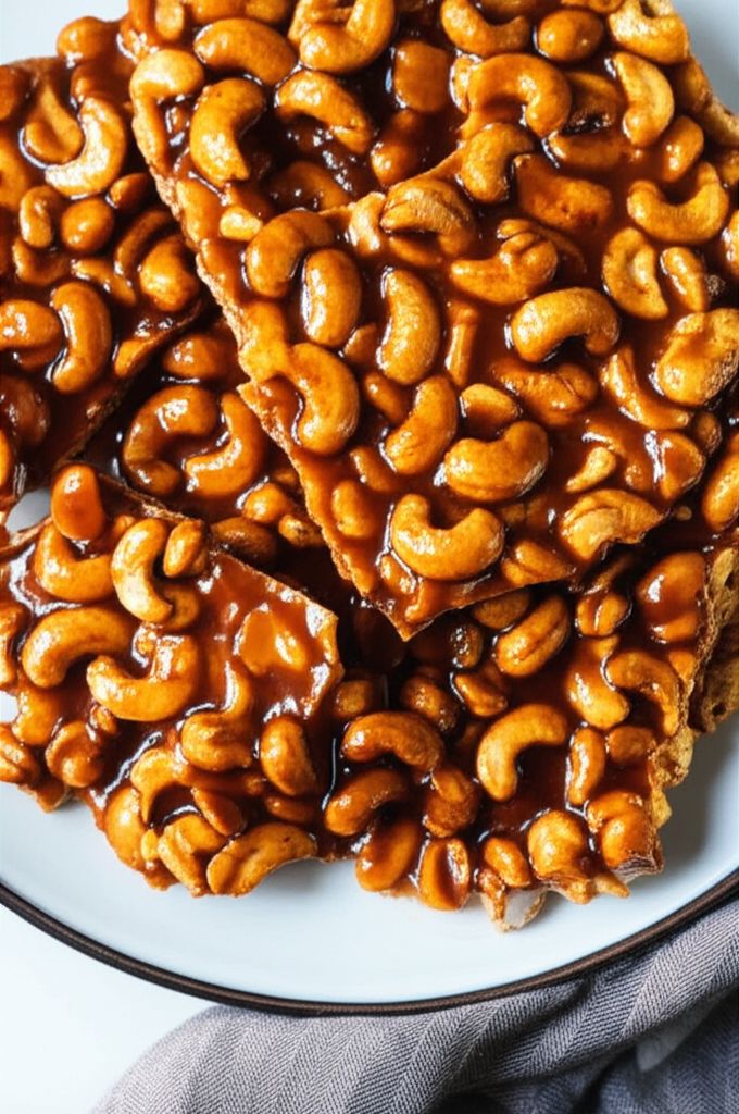 Microwave Cashew Brittle