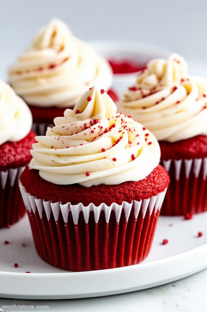 Moist Red Velvet Cupcakes