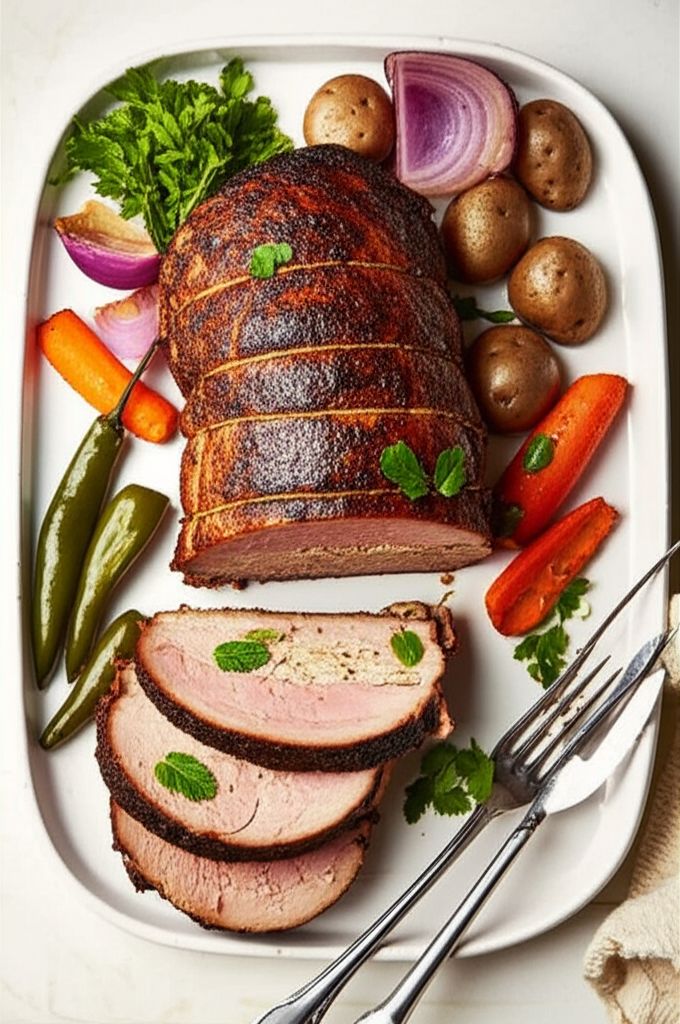 Moroccan-Spiced Pork Roast