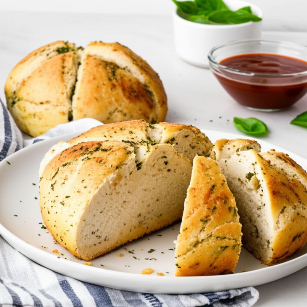 Mozzarella Basil Bread