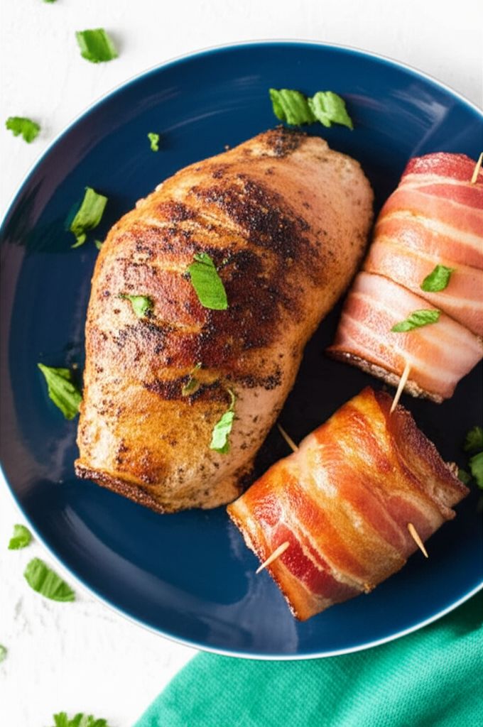 Mushroom Melt Stuffed Chicken