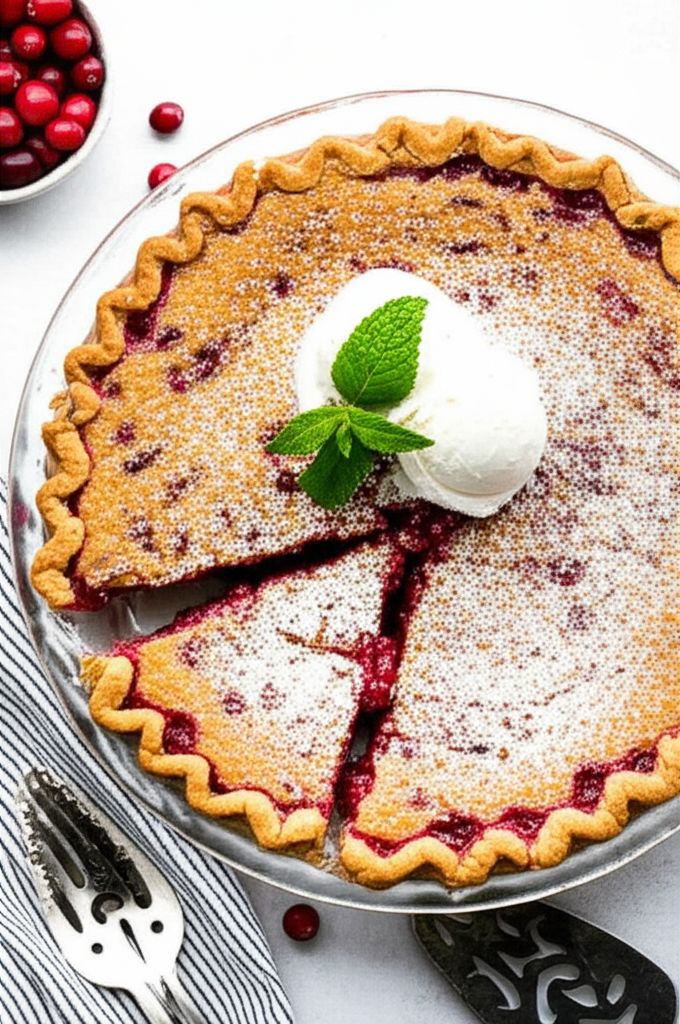 Nantucket Cranberry Pie