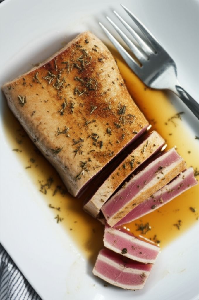 Olive Oil-Poached Tuna