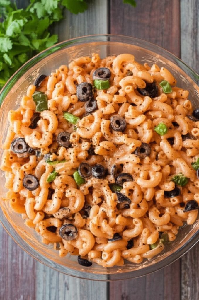 One - Two - Three - Mexican Macaroni Salad