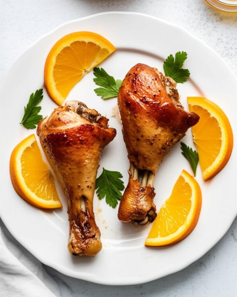 Orangey Turkey Legs