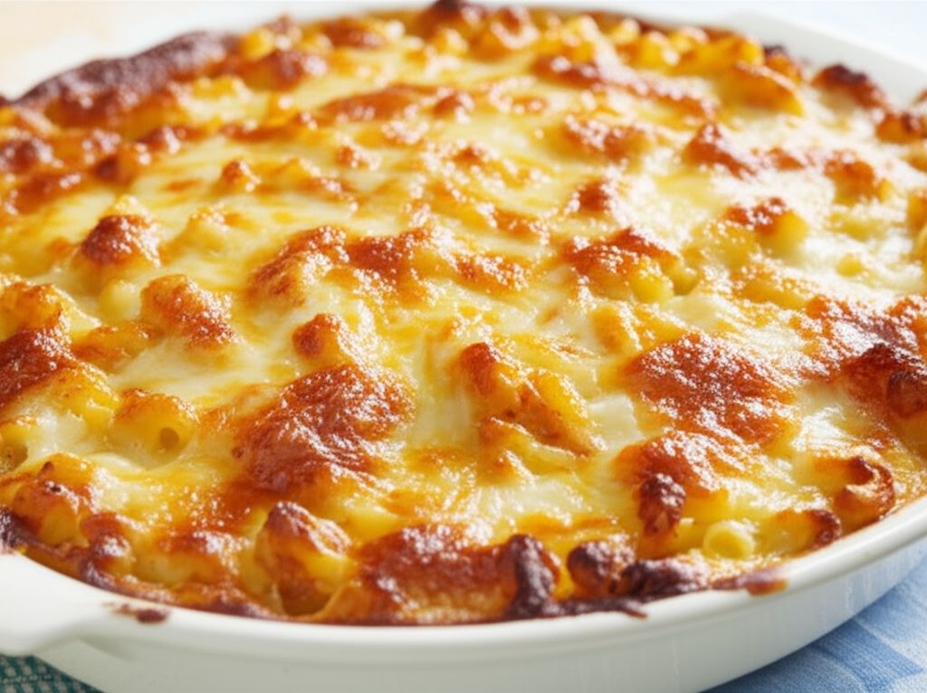 Overnight Macaroni and Cheese Gratin