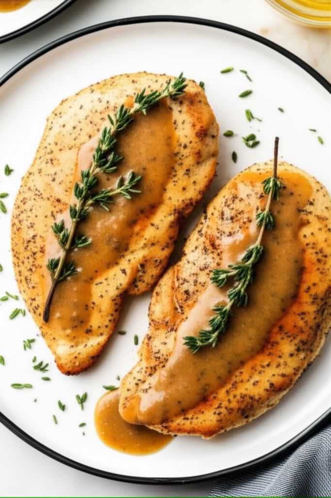 Pan-Seared Chicken with Thyme