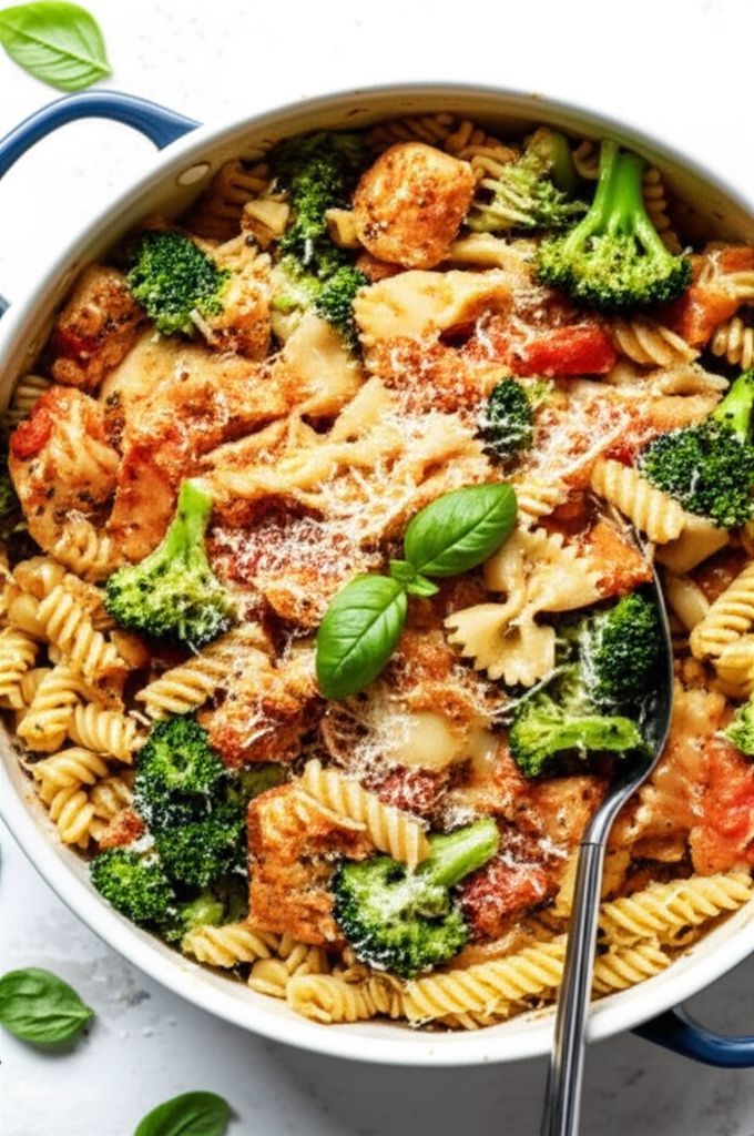 Pasta, Broccoli and Chicken