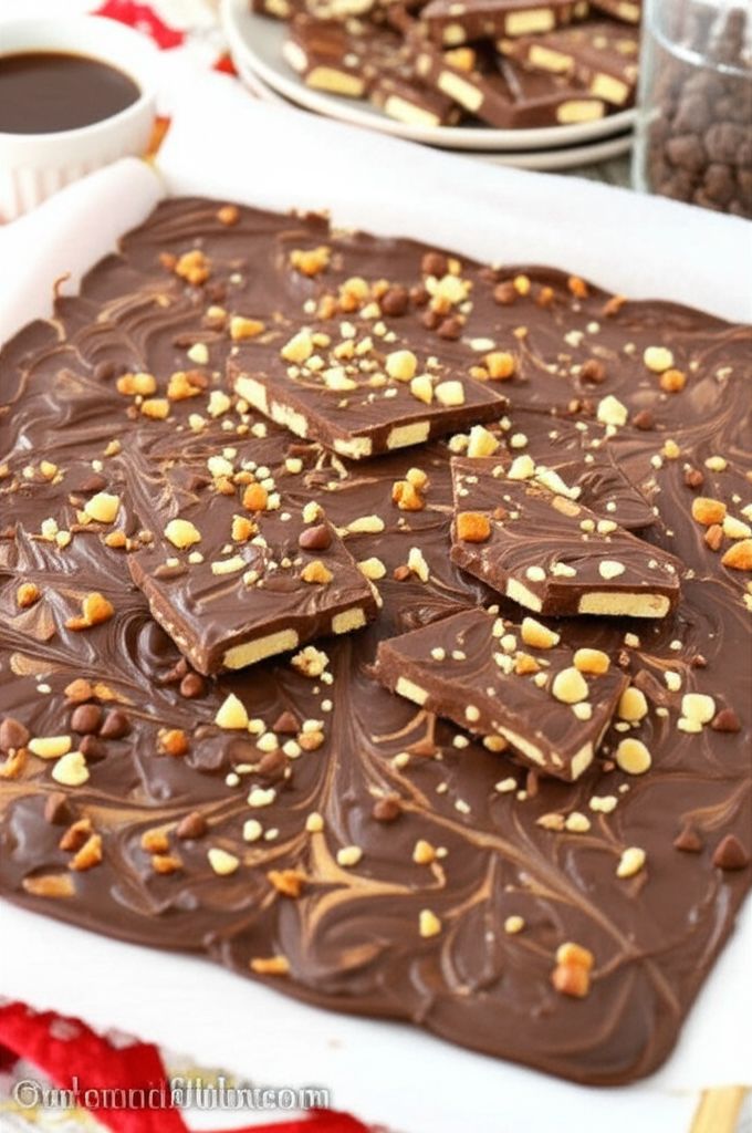 Peanut Butter Chocolate Bark