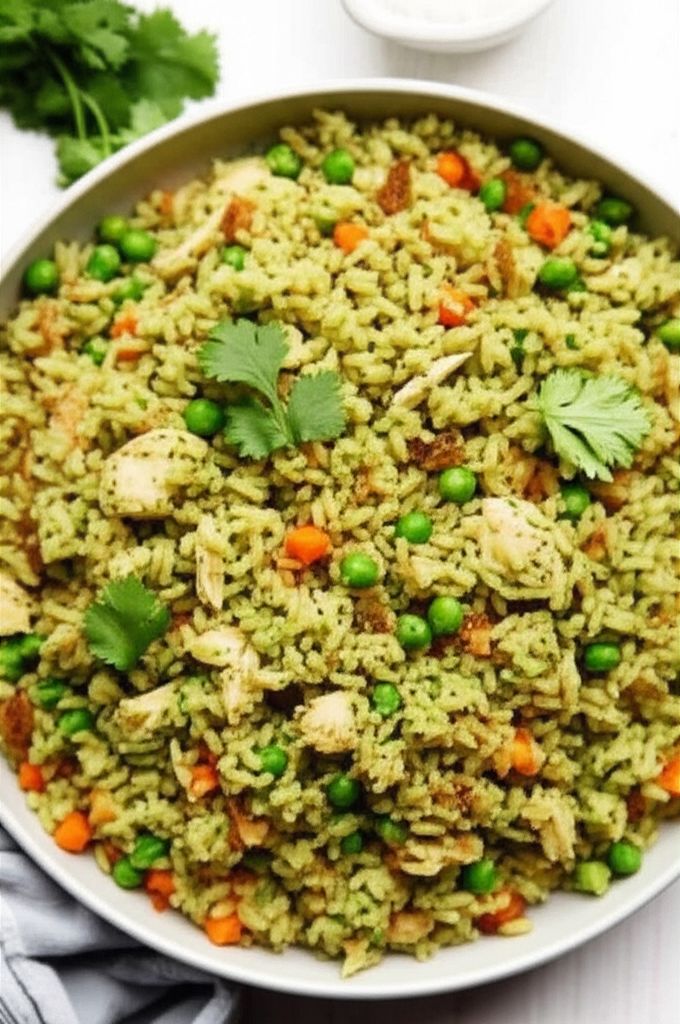 Peruvian Cilantro Rice