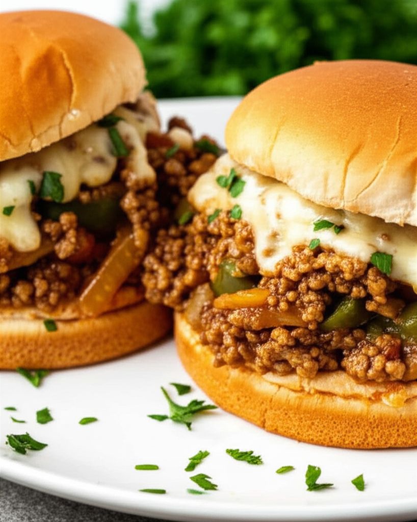 Philly Cheese Steak Sloppy Joes