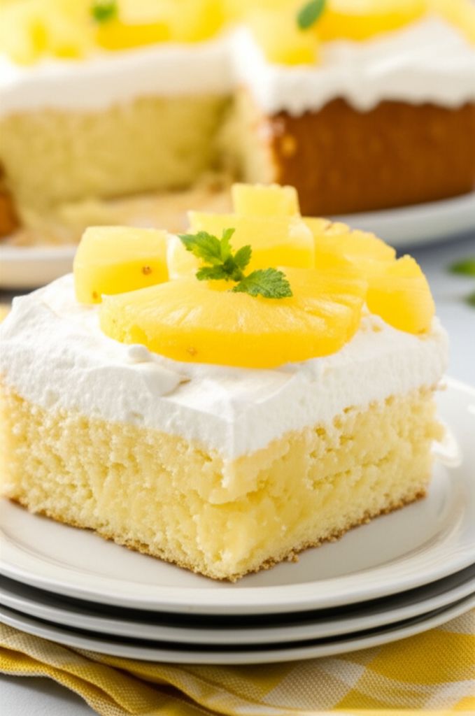 Pineapple Poke Cake