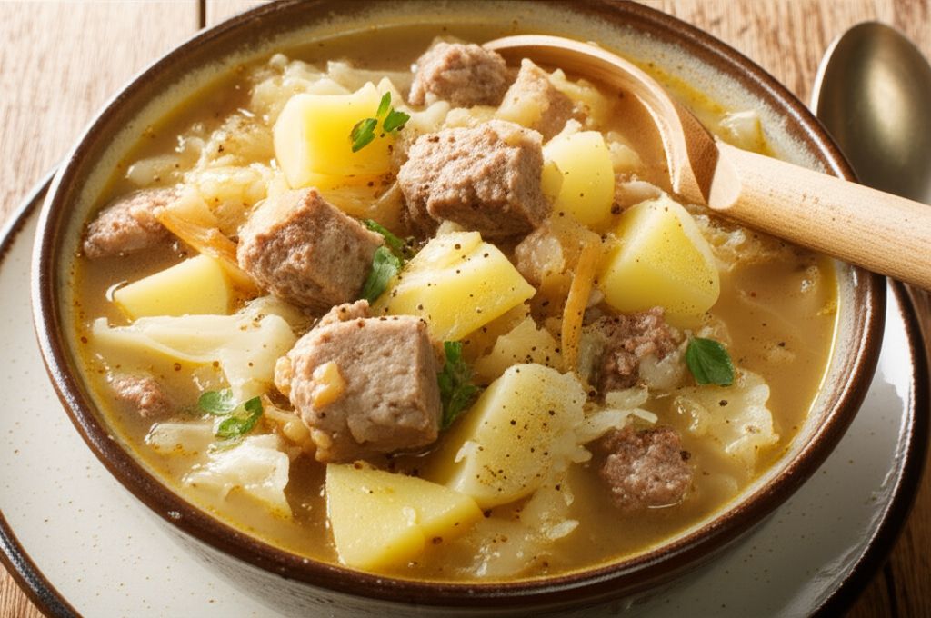 Pork and Cabbage Soup