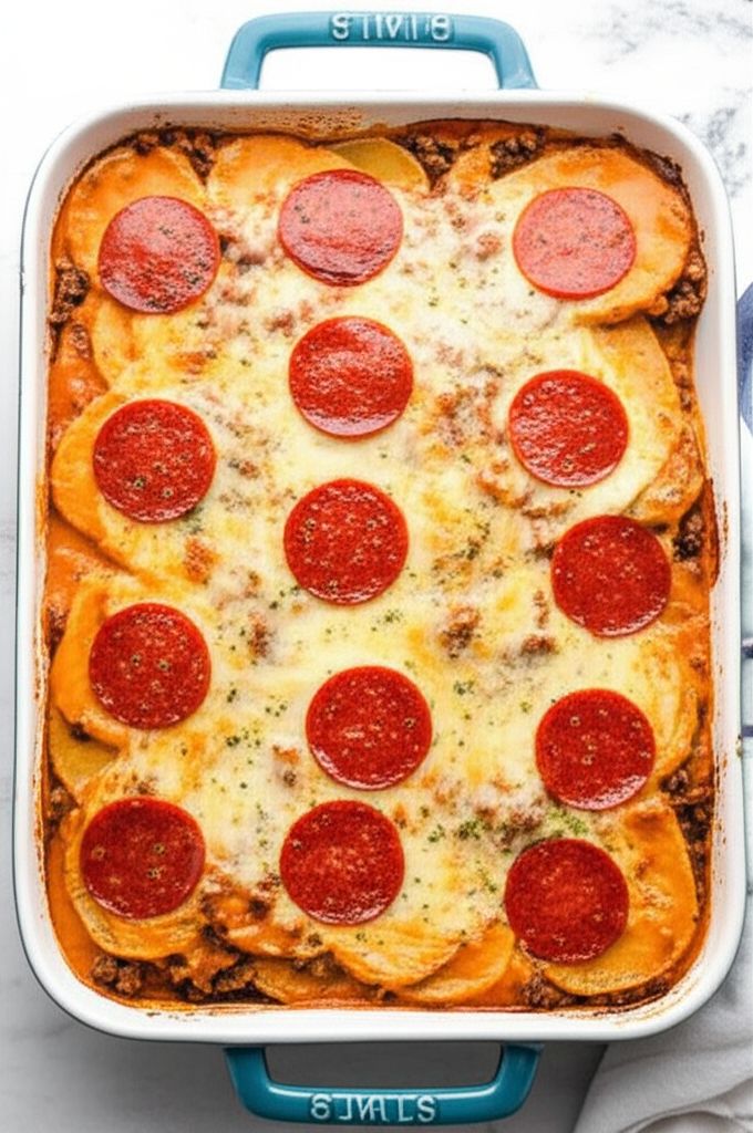 Potato Pizza Casserole